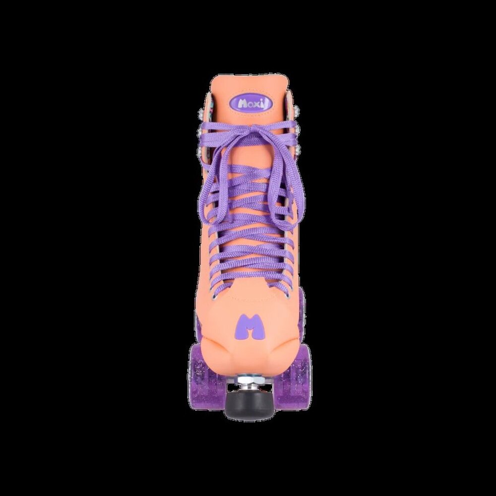 Moxi Beach Bunny Roller Skates, Peach Blanket, Size 7 (fits like 8), like new - Picture 5 of 14